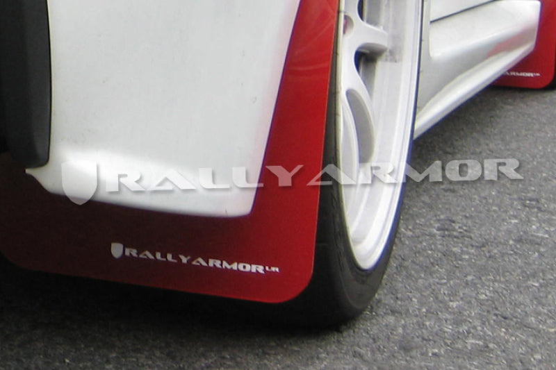 Load image into Gallery viewer, Rally Armor MF8-UR-RD/WH RAL UR Red Flap/Wht Logo
