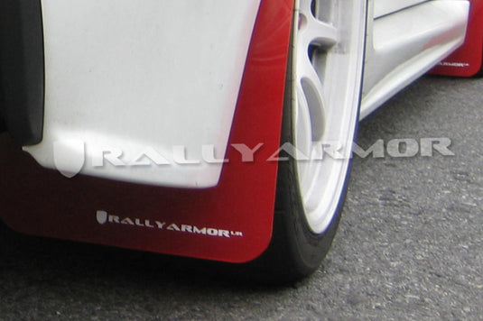 Rally Armor MF8-UR-RD/WH RAL UR Red Flap/Wht Logo