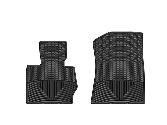 Weathertech W258 WT Rubber Mats - Front - Blk
