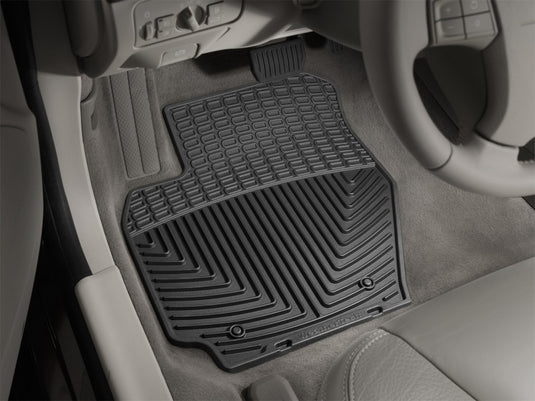 Weathertech W169 WT Rubber Mats - Front - Blk