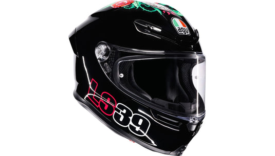 Agv K6 S Salom Tribute Helmet (Medium, Multi)
