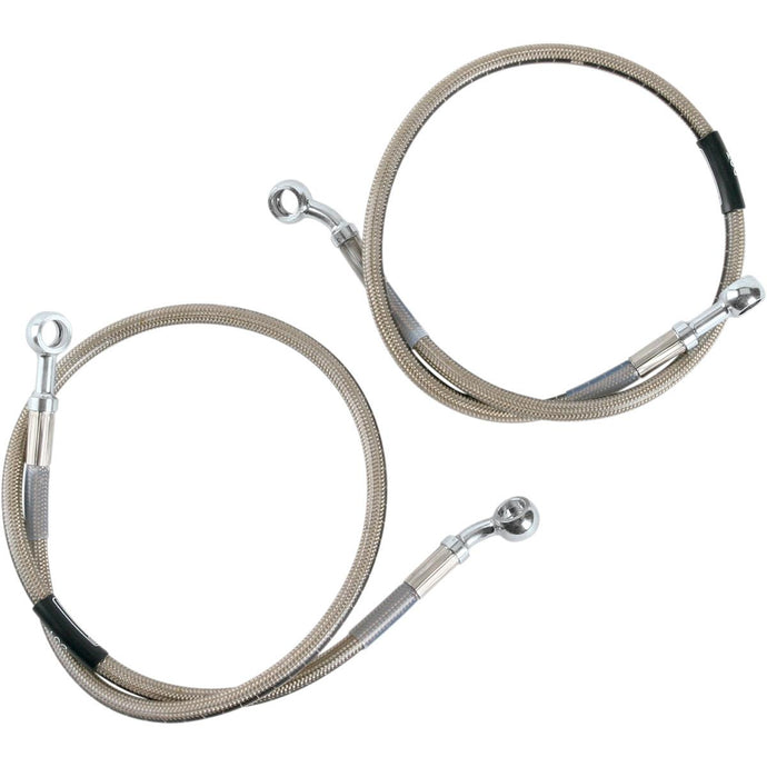 Russell R09354 Cycleflex Brake Line Two-Line Race Kit