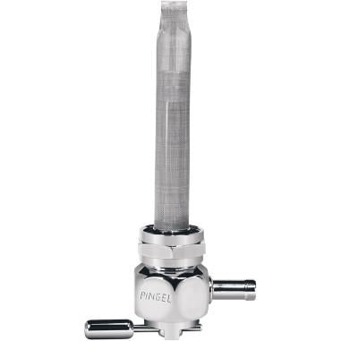 Pingel 6311-CHO Power-Flo Fuel Valve - 22mm Hex - 180 Deg. Outlet Facing Inward - Oval