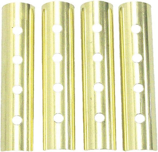 Old-Stf STF440 Pushrod Clips - 4-Hole - Brass
