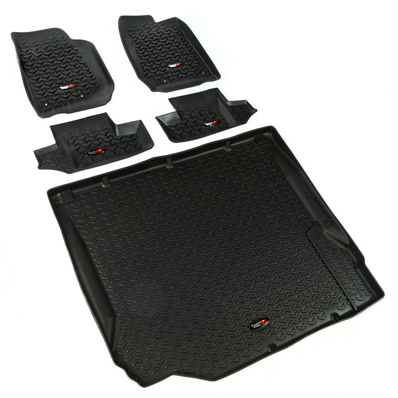 Load image into Gallery viewer, Rugged Ridge 12988.02 RUG Floor Liners - Black

