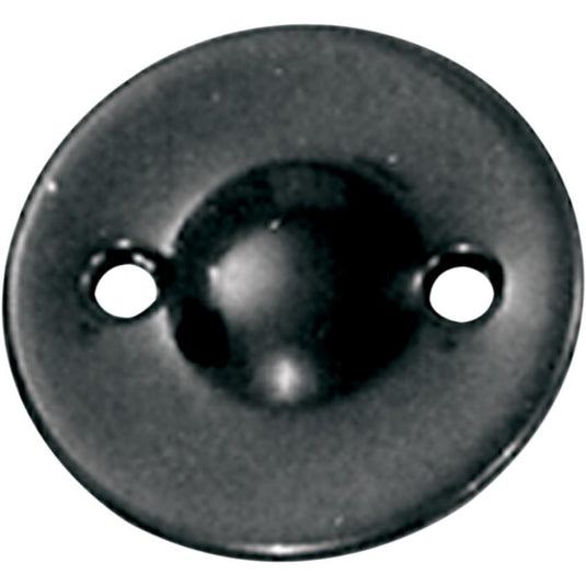 Paughco B758 Dimpled Inspection Cover - Black