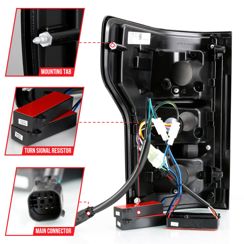 Load image into Gallery viewer, Anzo 311314 ANZ LED Taillights
