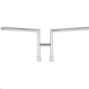 Biltwell Inc. 6202-1056 1in. H2 Slotted Handlebar - Chrome