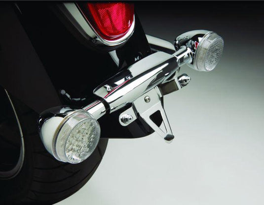 Show Chrome 71-129 License Plate Relocation Bracket