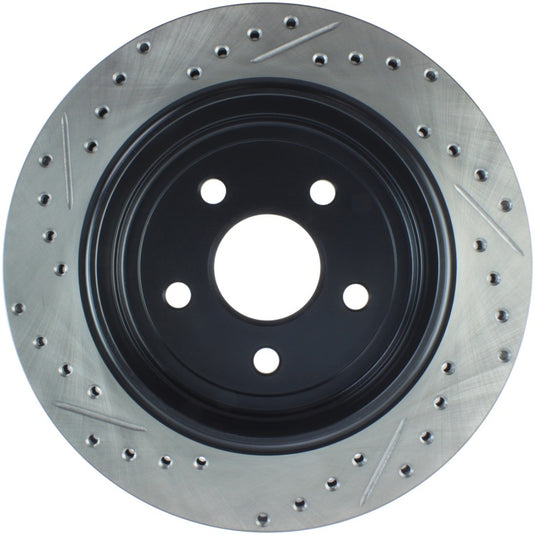Stoptech 127.58007L ST Slot & Drill Brake Rotors
