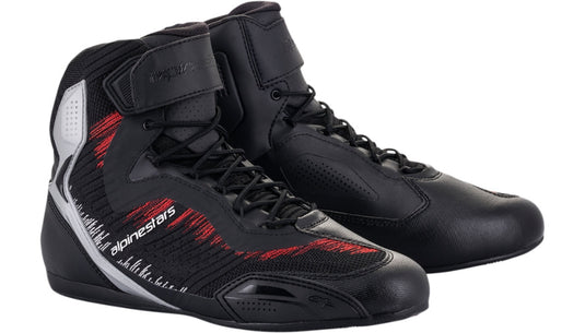 Black/Silver/Bright Red