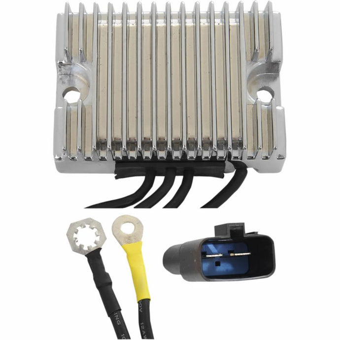 Drag Specialties 2112-1051 Solid-State Regulator - Chrome