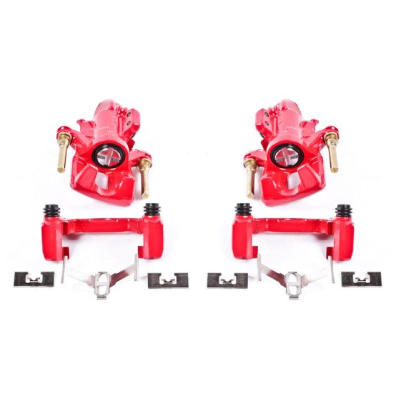 Load image into Gallery viewer, Powerstop S1556 PSB Red Calipers

