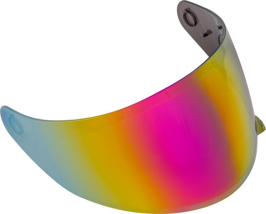 G-Max Single Lens Shield for FF98 Helmets - Red Iridium
