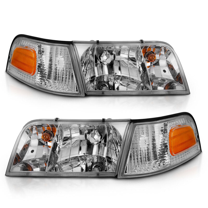 Load image into Gallery viewer, Anzo 121556 ANZ Crystal Headlights
