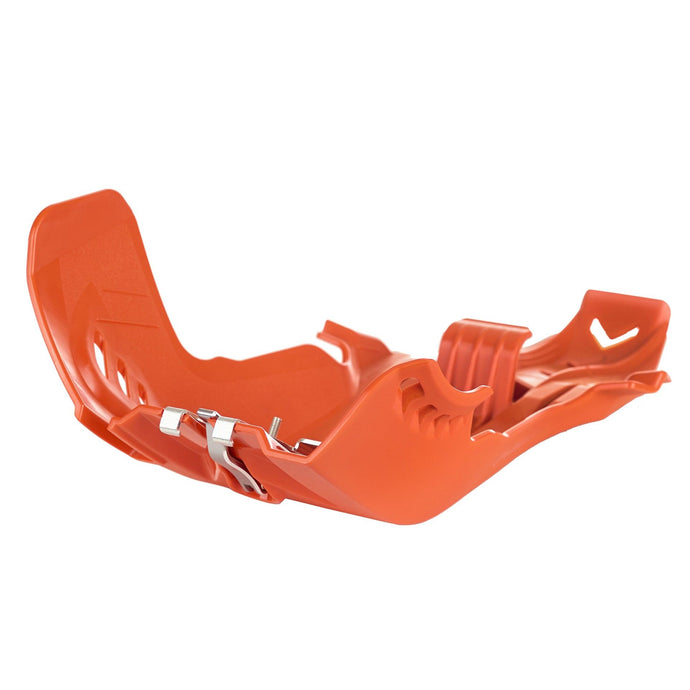 Polisport 8472000002 Fortress Skid Plate with Link Guard - Orange