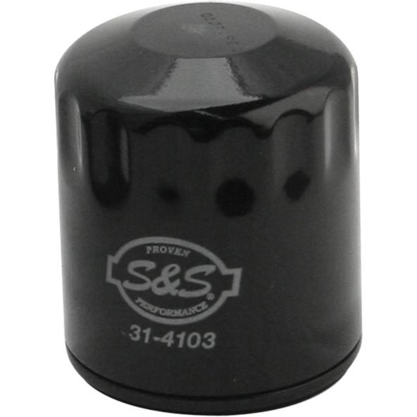 S&S Cycle 31-4103A Oil Filter - Black