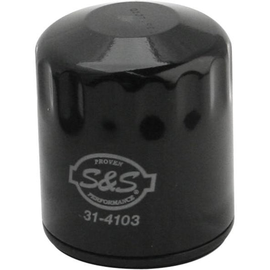 S&S Cycle 31-4103A Oil Filter - Black