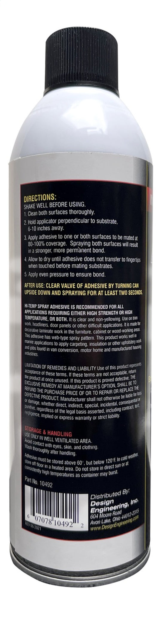Dei 10492 DEI Sealants and Adhesives