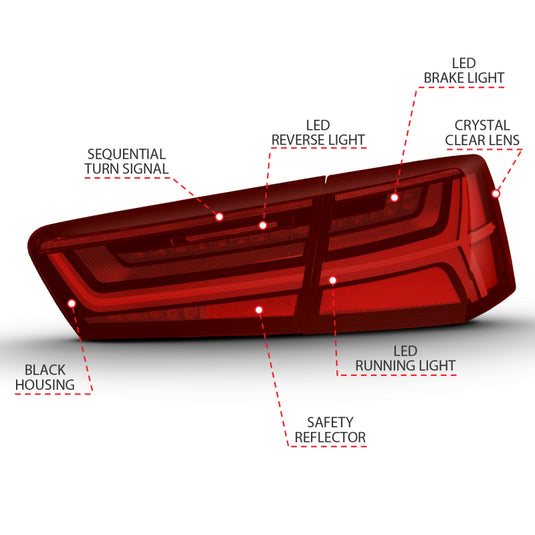 Anzo 321353 ANZ LED Taillights