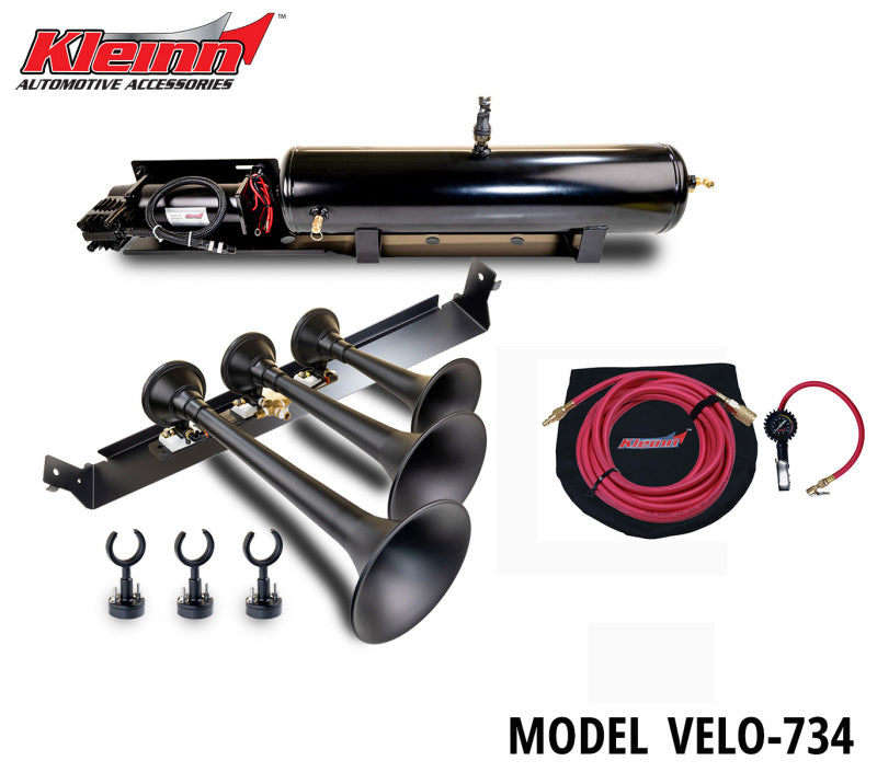 Load image into Gallery viewer, Kleinn Air Horns VELO-734 KLE Ford Air Systems
