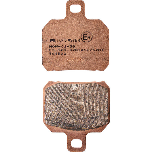 Moto-Master 404802-PU RoadPro Sintered Metal Rear Brake Pads