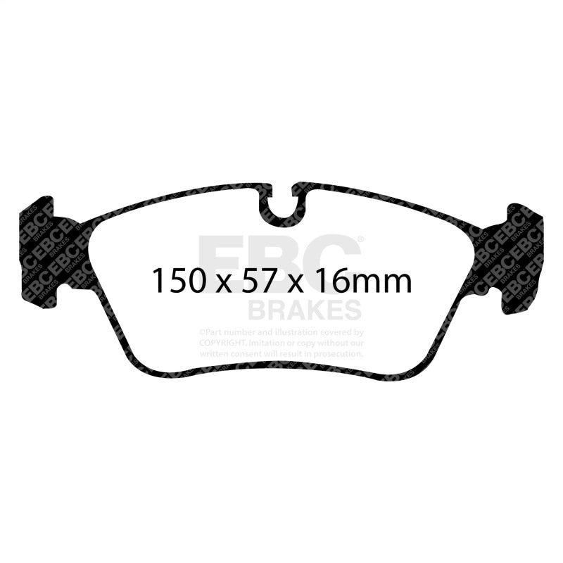 Load image into Gallery viewer, Ebc DP81211RPX EBC RP-X Brake Pad Sets
