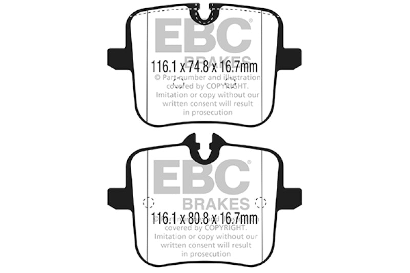 Load image into Gallery viewer, Ebc DP52320NDX EBC Bluestuff Brake Pad Sets
