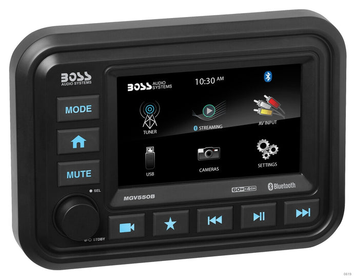 Boss Audio MGV550B 5in. Bluetooth Touch Screen Receiver