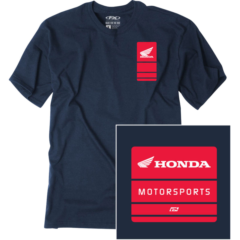 Load image into Gallery viewer, Factory Effex Honda Phase T-Shirt (X-Large, Navy)
