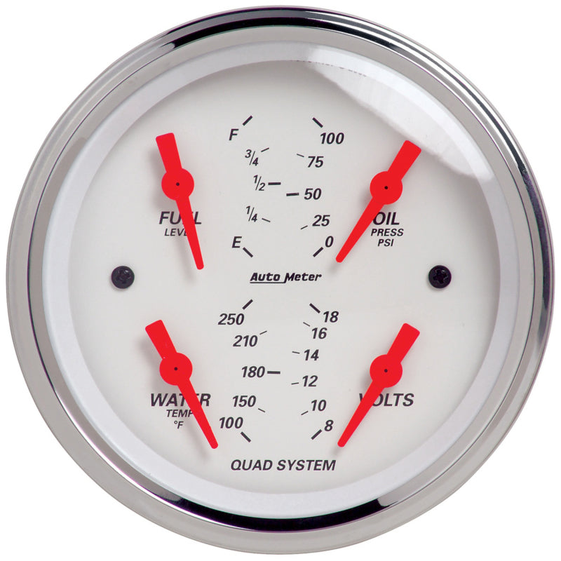 Load image into Gallery viewer, Autometer 1312 AM Arctic White Gauges
