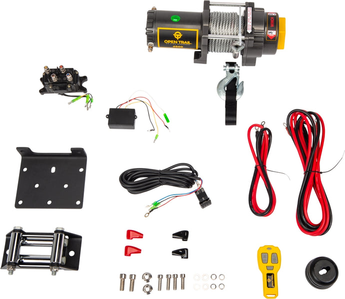 Open Trail 460-0131 4500LB Steel Cable Winch