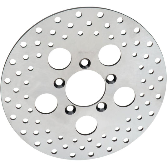Drag Specialties 1710-1910 Stainless Steel Drilled Brake Rotor