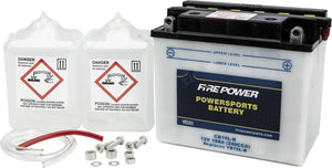 Fire Power CB16L-B Conventional 12V Heavy Duty Battery With Acid Pack