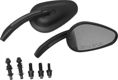 Harddrive 18-159 Custom Tapered Mirrors - Black