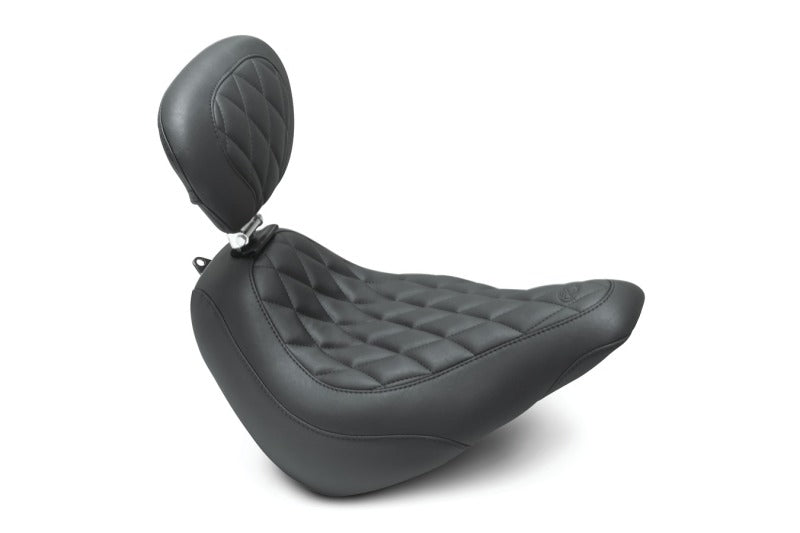 Load image into Gallery viewer, Mustang Motorcycle 83046 MMP Solo with Driver Backrest Diamond
