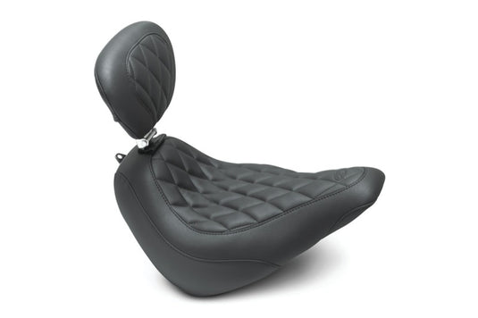 Mustang Motorcycle 83046 MMP Solo with Driver Backrest Diamond