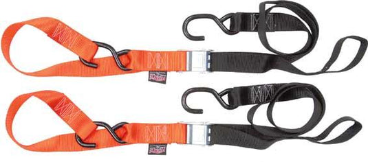 Powertye 29623 1 1/2in Fat Straps with Soft Tye - Black/Blue