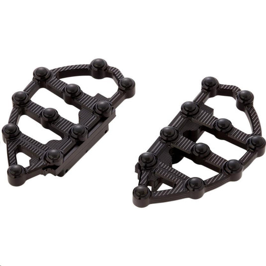 Arlen Ness 06-896 Passenger Floorboards - Black Anodized