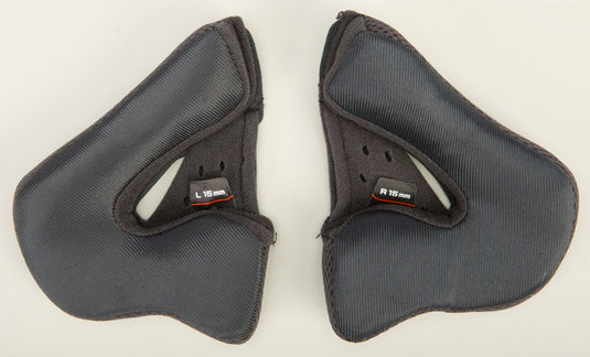 G-Max Cheek Pads for GM-54/S Helmets - Lg/XL - 30mm