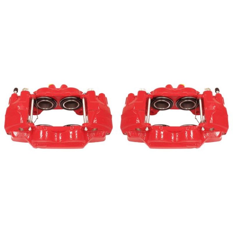 Load image into Gallery viewer, Powerstop S2984 PSB Red Calipers

