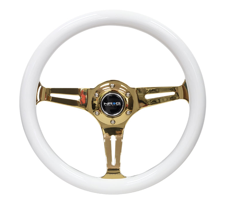 Load image into Gallery viewer, Nrg ST-015CG-WT NRG Steering Wheels - Classic
