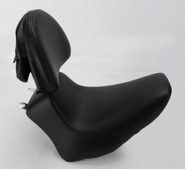 Saddlemen 806-04-0041 Renegade Heels Down Seat with Driver Backrest without Studs