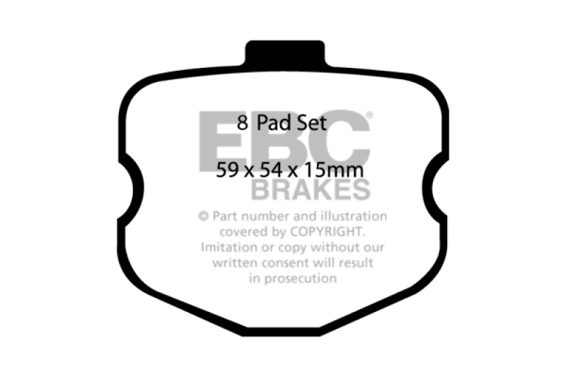 Load image into Gallery viewer, Ebc DP31771/4C EBC Redstuff Brake Pad Sets
