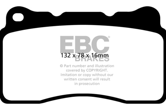 Ebc DP42093R EBC Yellowstuff Brake Pad Sets