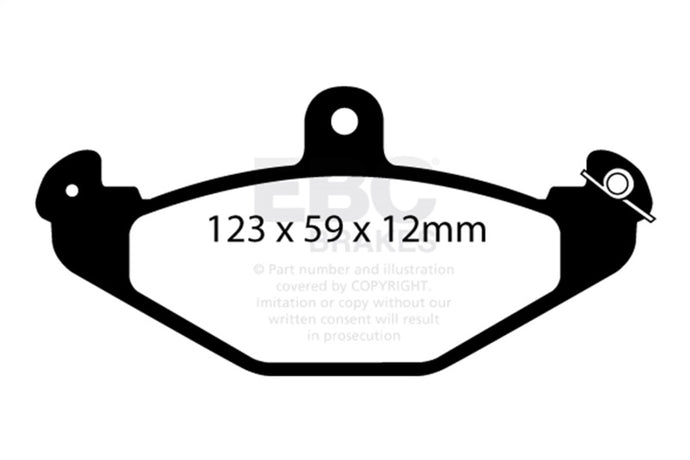 Ebc DP3885/2C EBC Redstuff Brake Pad Sets