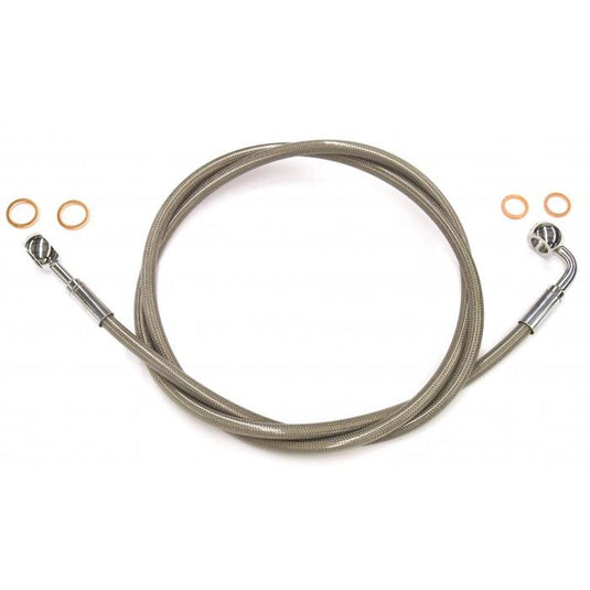 Magnum SSC0604-43 Clear Coated XR Stainless Front Brakeline Kit - 43in. Total Length