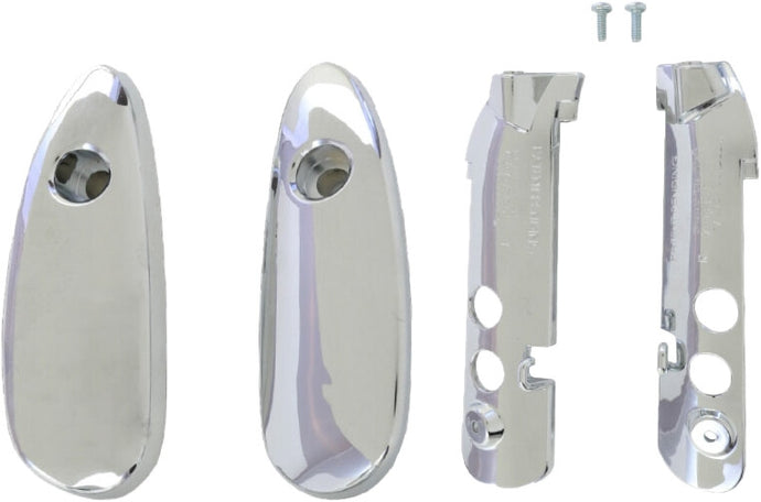 Bagger Nation TSE-15L-C Turn Signal Eliminators for Road Glides - Chrome