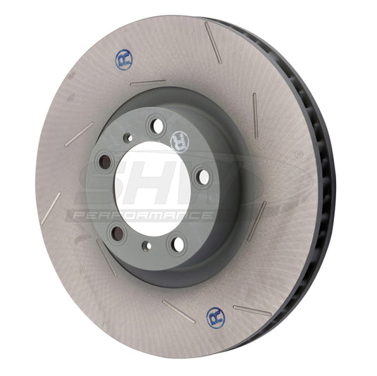 Shw Performance PFR39722 SHW Slotted Monobloc Rotors