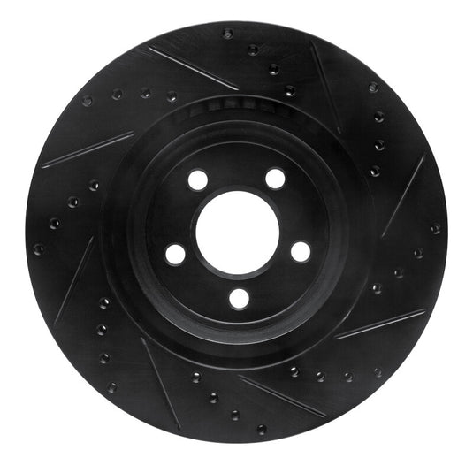 R1 Concepts 633-39017L RNC Brake Rotor - Drill & Slot